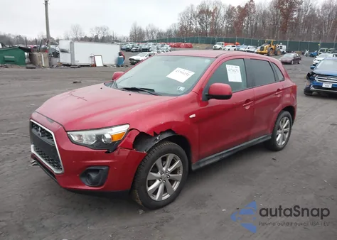 2015 Mitsubishi Outlander Sport Es from USA, damaged, VIN 4A4AR3AW5FE032204